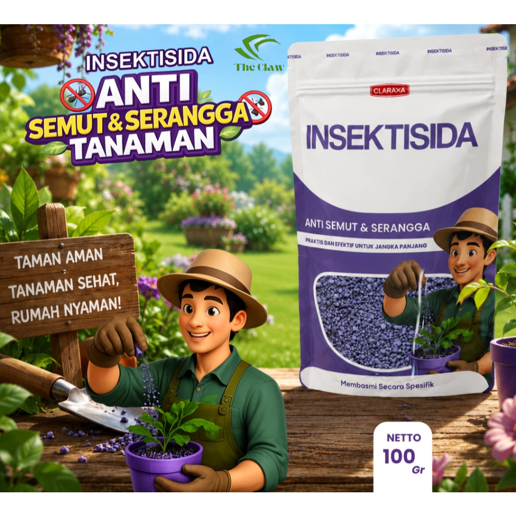 (The Claw) Pembasmi Hama Insektisida Obat Hama Semut Rayap Seranggan Pada Tanaman Anti Semut Serangg