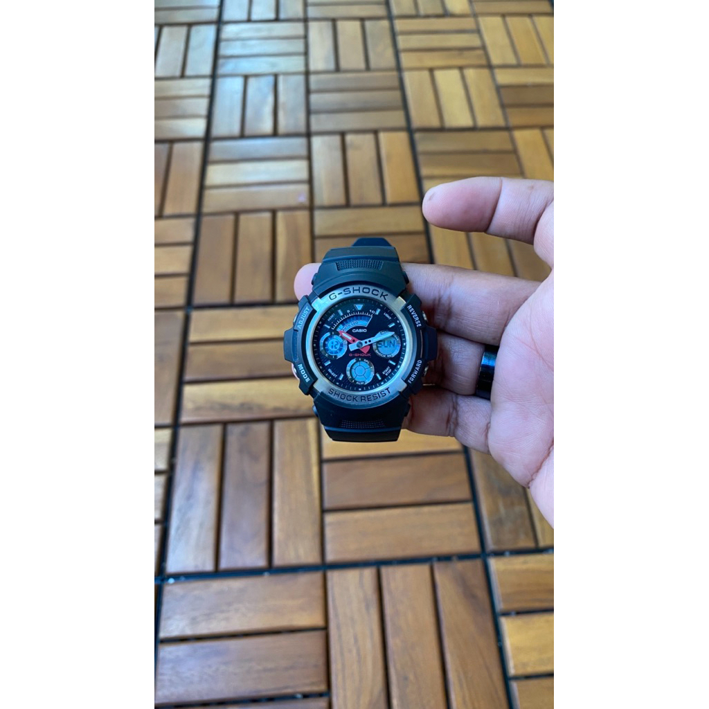 G-Shock AW-590-1ADR AW590