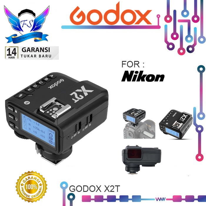 Trigger Godox X2T For Nikon wireless Trigger Godox TTL HSS