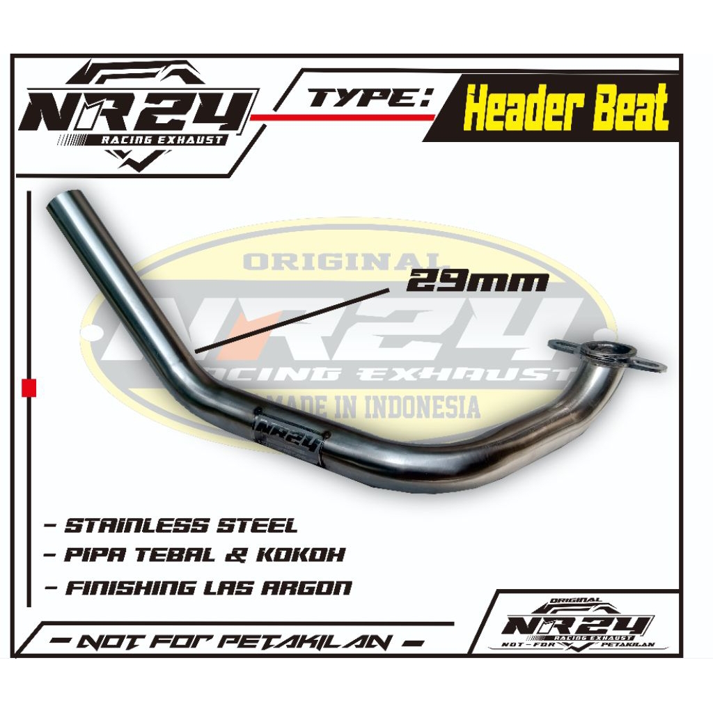 Header Beat Regulasi MP7, Leher beat regulasi, Leheran beat road race