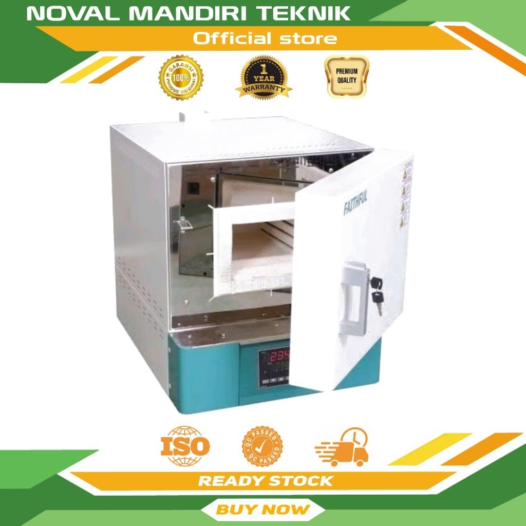 Muffle Furnace Ceramic Fiber Muffle Furnace 2lt 1200°C