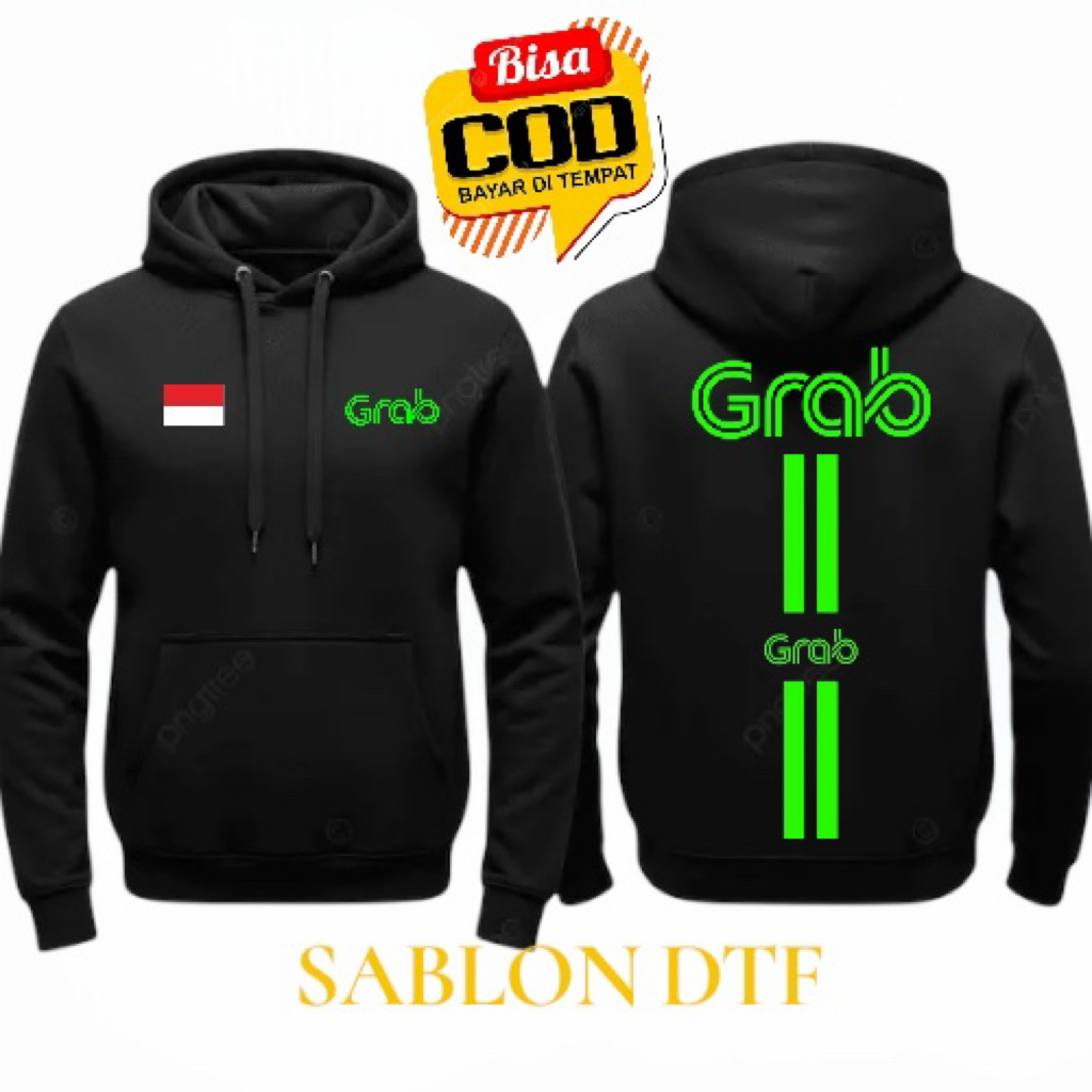 Jaket Sweater Hoodie // Driver Online / Harga Termurah / Kualitas Terbaik gRAb,
