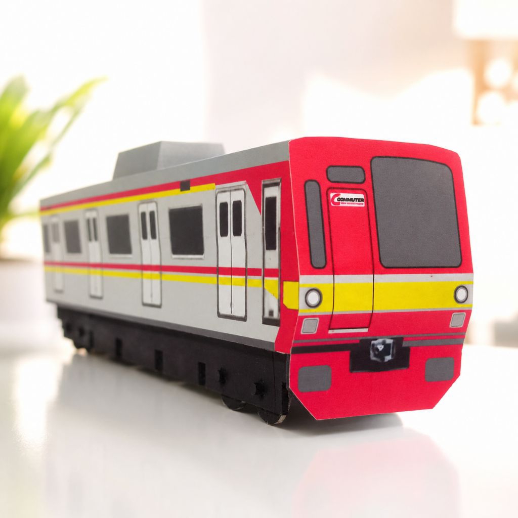 Kereta Mainan/Commuter KRL+2 rangkaian