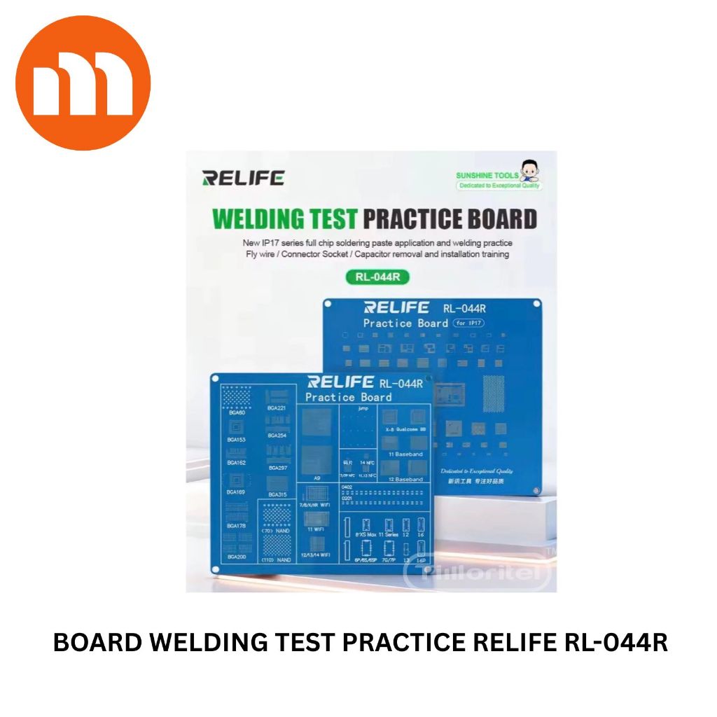 BOARD WELDING TEST PRACTICE RELIFE RL-044R