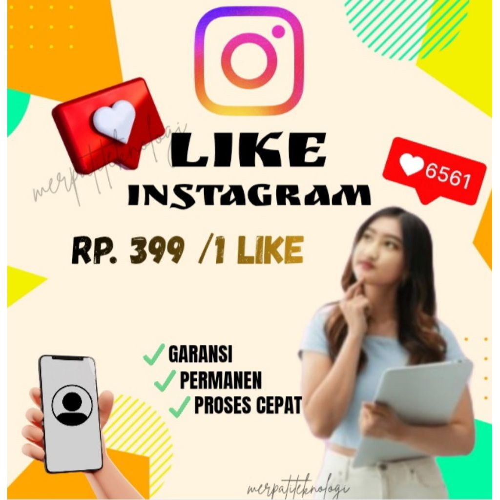 LIKE INSTAGRAM REAL INDONESIA PERMANENT
