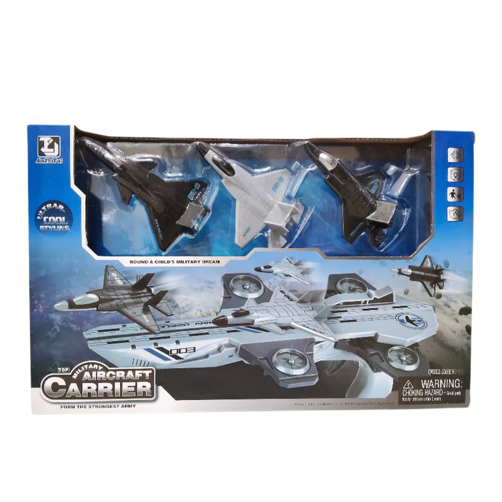 Military Aircraft Carrier / Pesawat Militer / Mainan Pesawat Militer