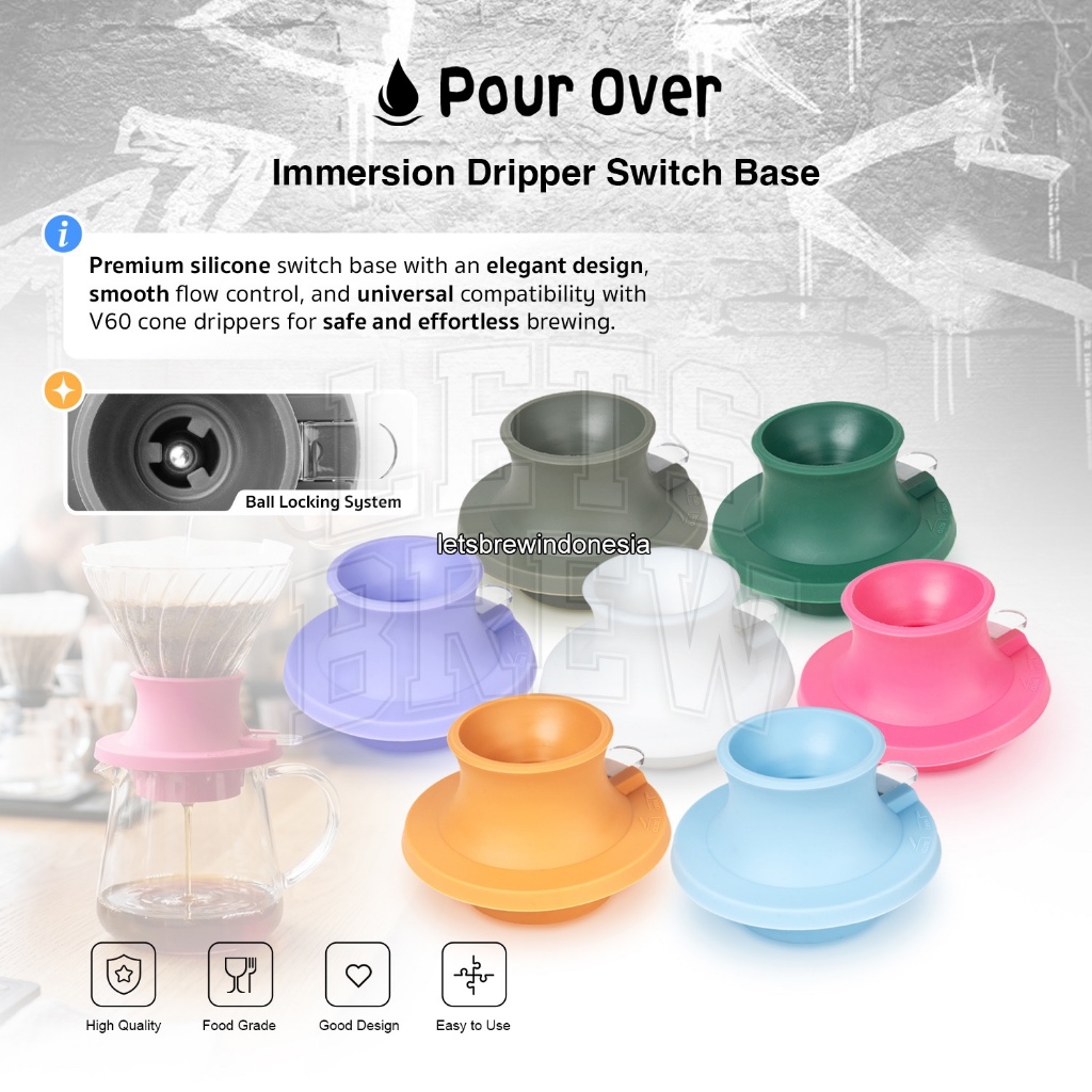 Immersion Dripper Switch Base | Dudukan Dripper Switch Immersion