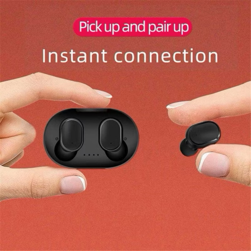 TWS Headset Earphone Bluetooth Wireless A6S Stereo