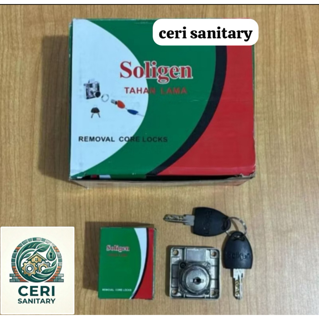 Kunci laci SOLIGEN / anak kunci komputer / kunci laci SOLIGEN tipe K13