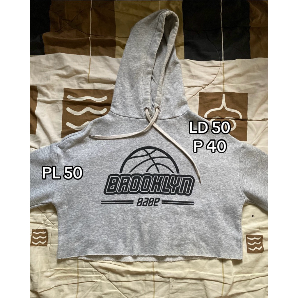 Hoodie crop H&M