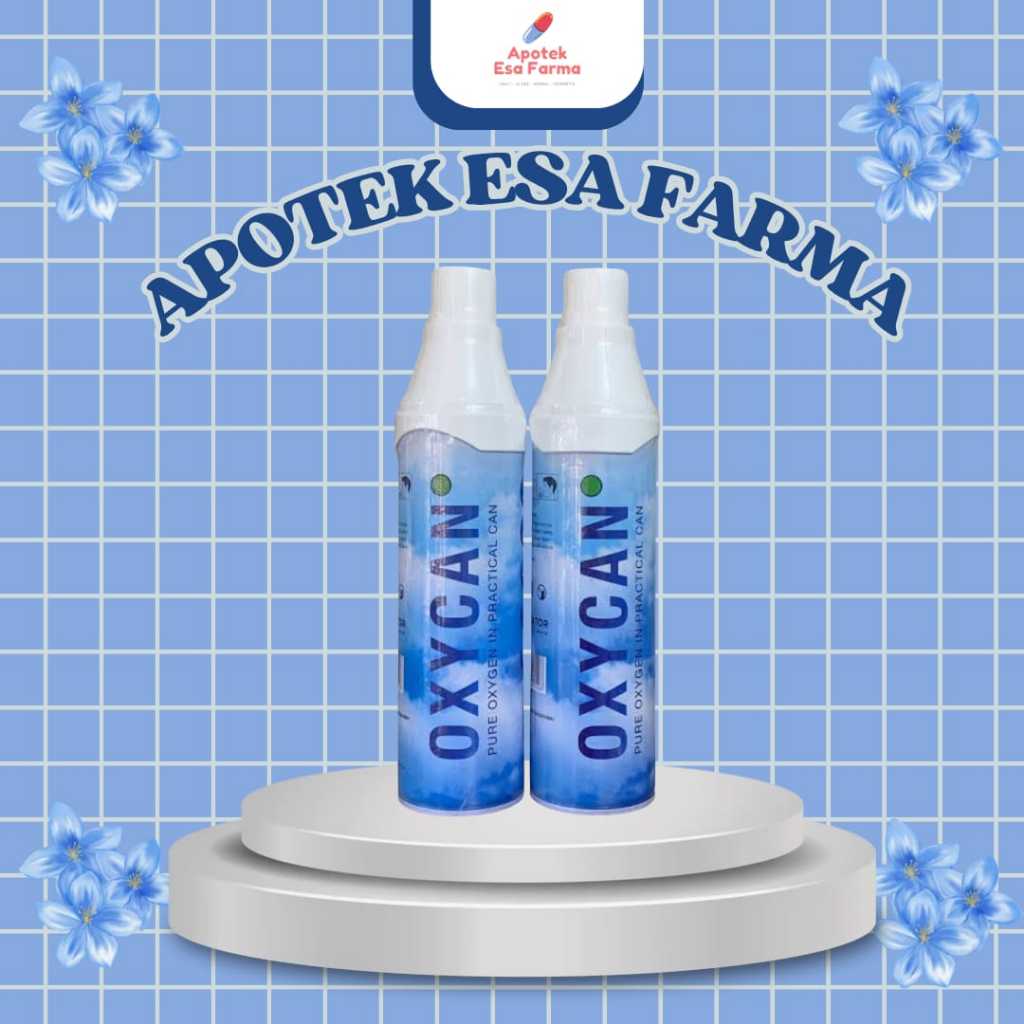 Oxycan Oksigen Portable Oksigen Tabung Kaleng 500cc