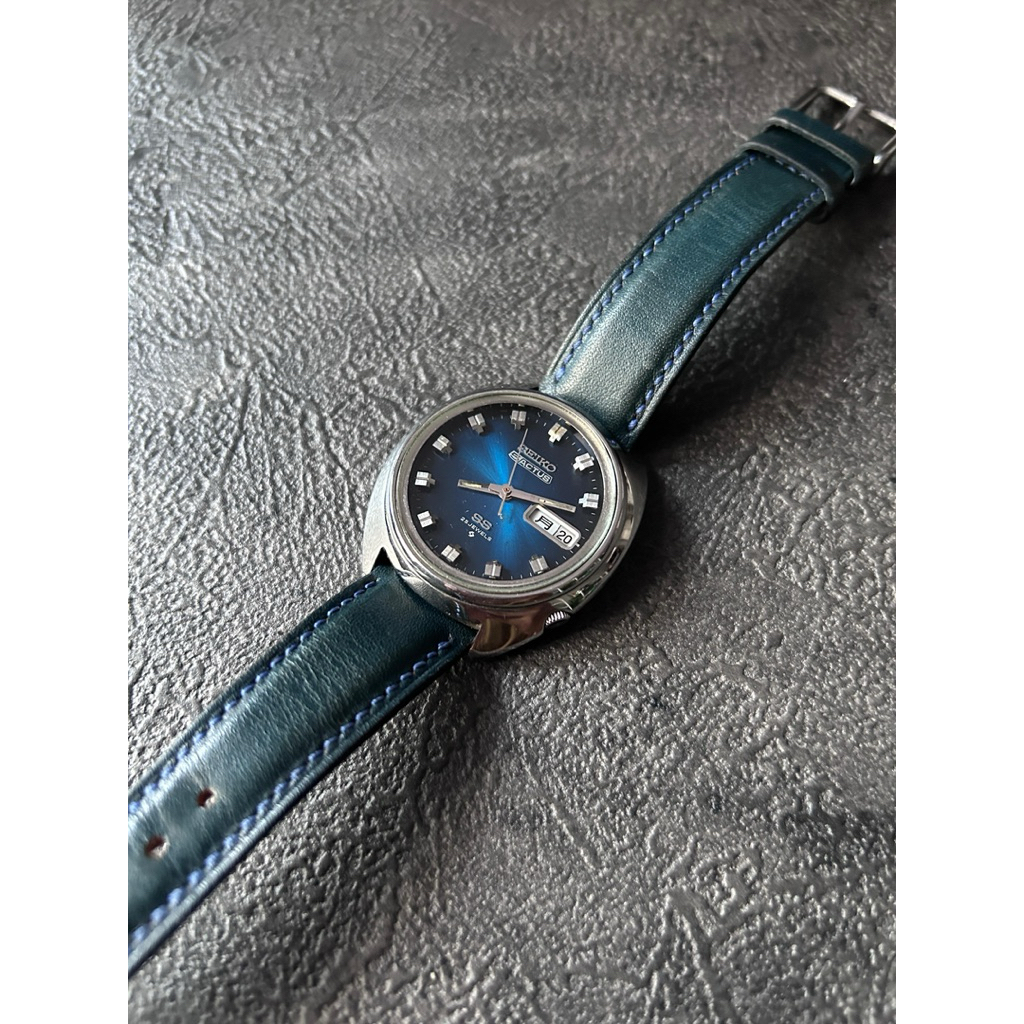 seiko 5actus SS blue gradient