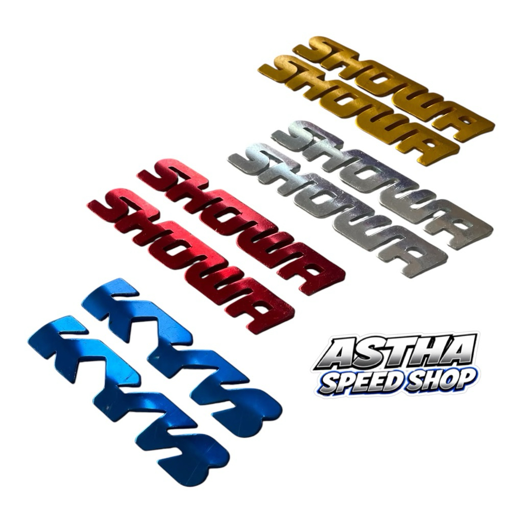 Emblem shock SHOWA & KYB warna