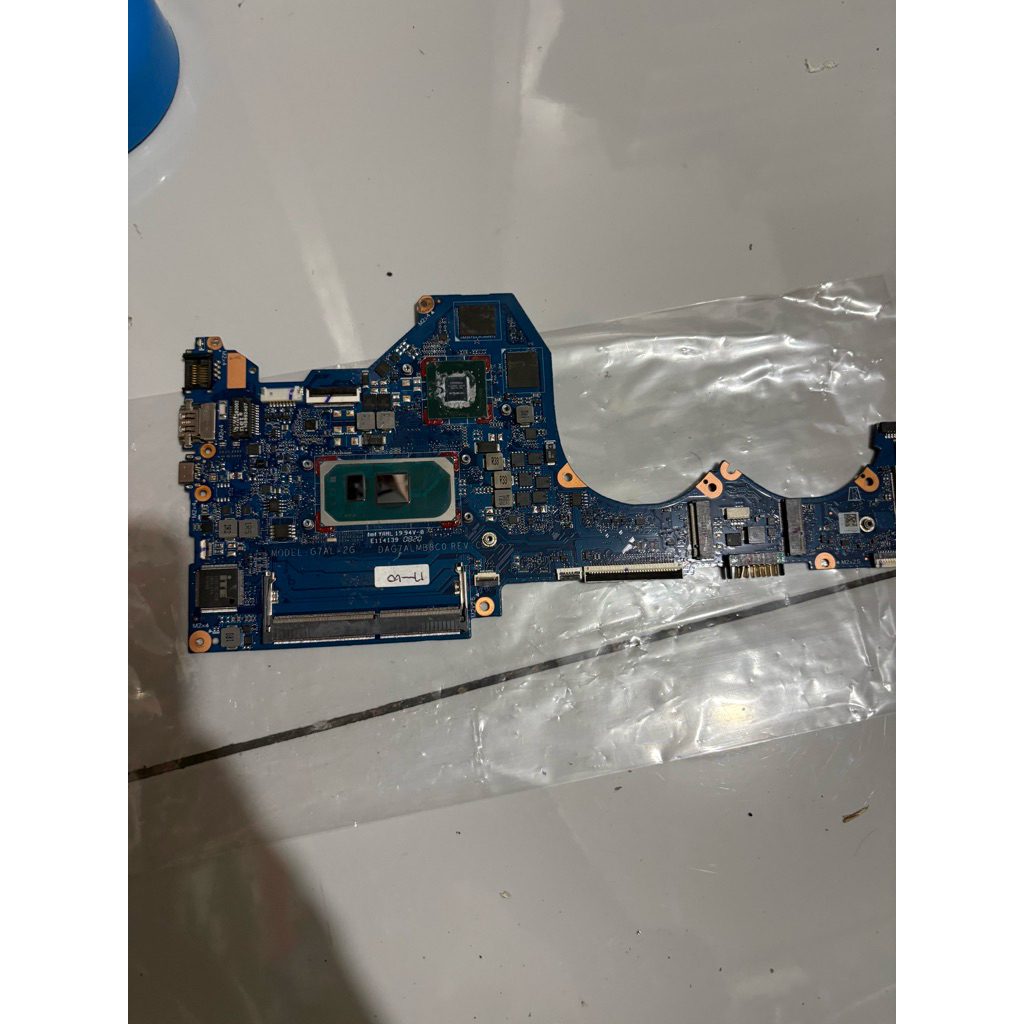 motherboard bahan matot/nodispaly hp pavilion 14-ce dobel vga i7 gen 10 tidak garansi