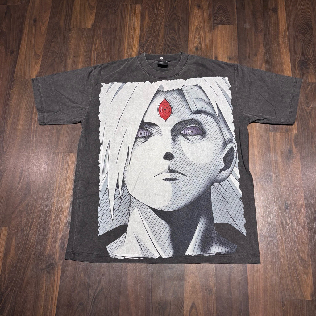 T-Shirt / Tees Bootleg SUBIL.id Madara Uchiha Anime Naruto Shipudden Faded Colour (NEW) | Kaos Baju 
