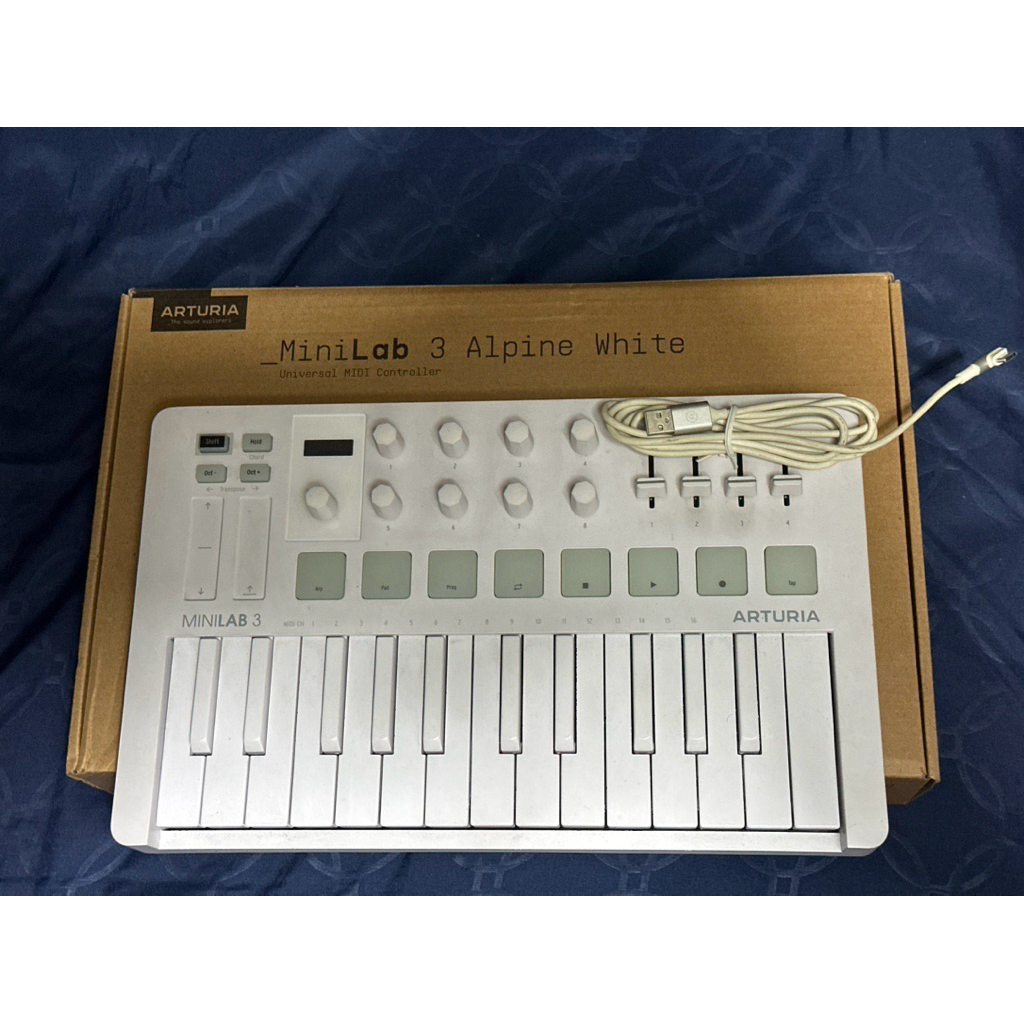 ARTURIA MINILAB 3 MIDI CONTROLLER KEYBOARD (SECOND/PRELOVED)