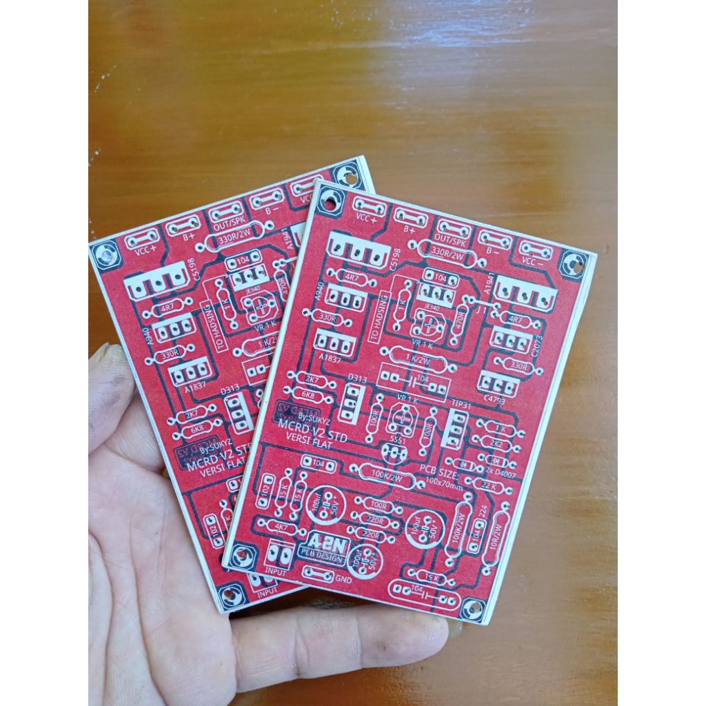 pcb driver mcrd v2 flat