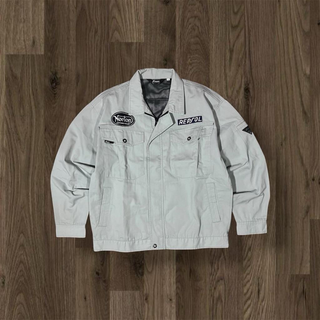 WORK JACKET XEBEC JAPAN CUSTOMPATCH