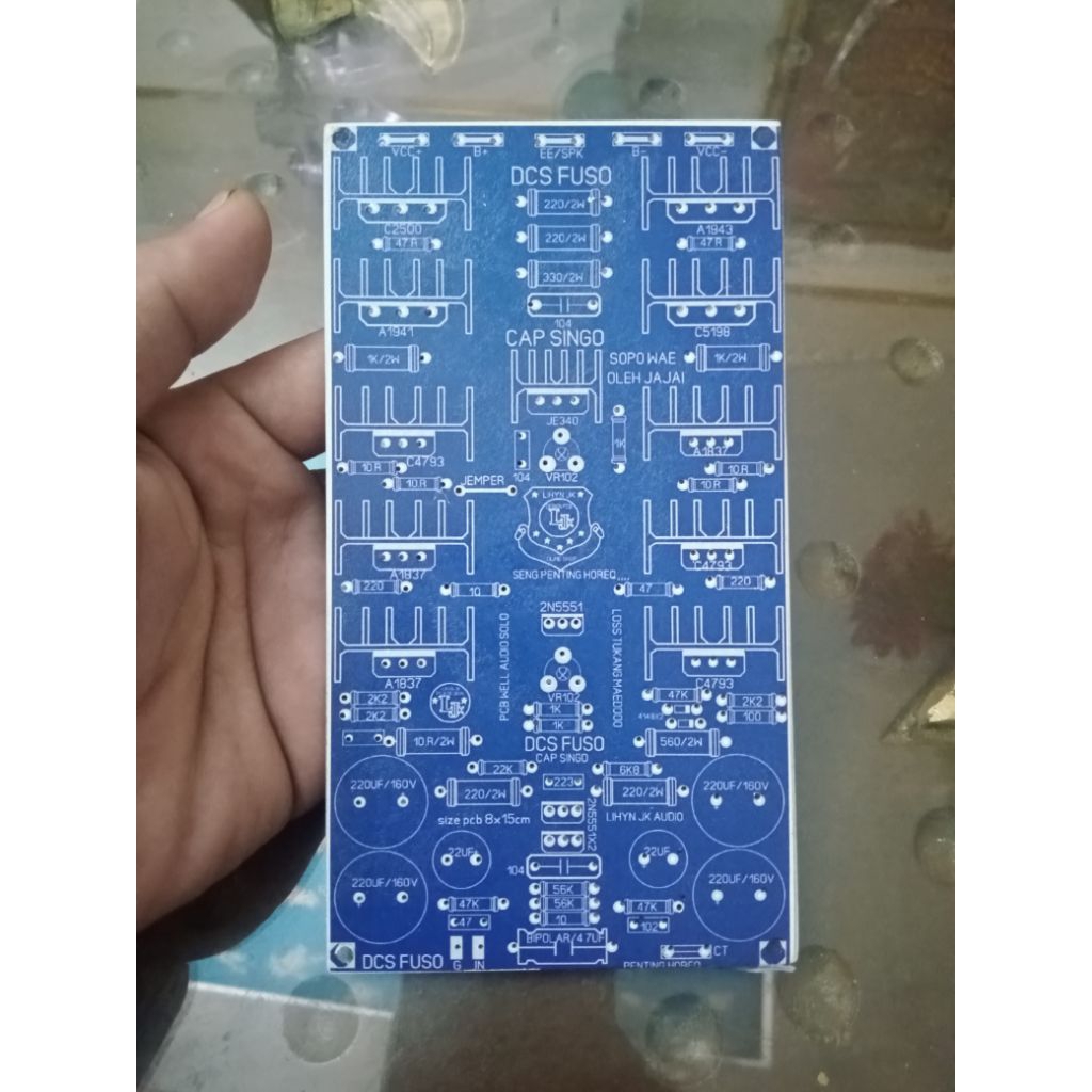 pcb driver dcs fuso low sub