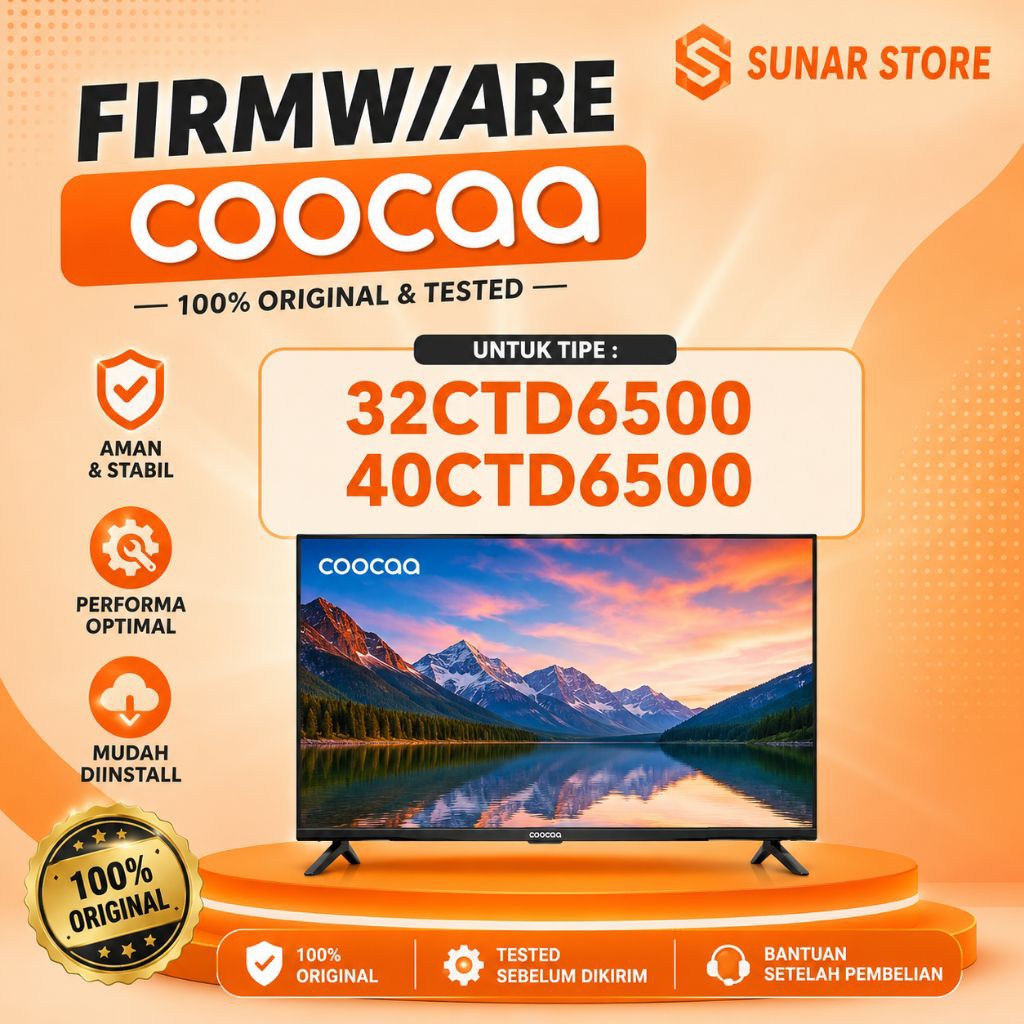 FIRMWARE TV COOCAA 32CTD6500 40CTD6500