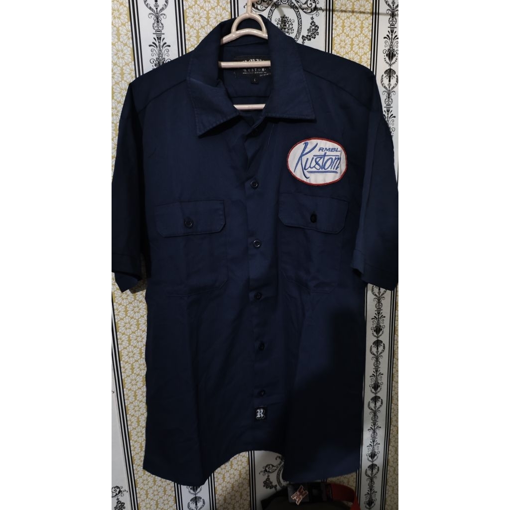 WORKSHIRT RMBL NAVY
