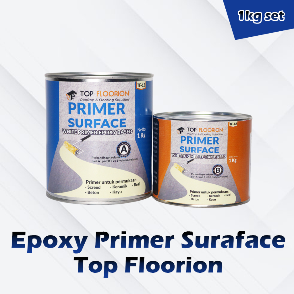 Cat Primer Epoxy Lantai Primer Surface Top Floorion (1kg)