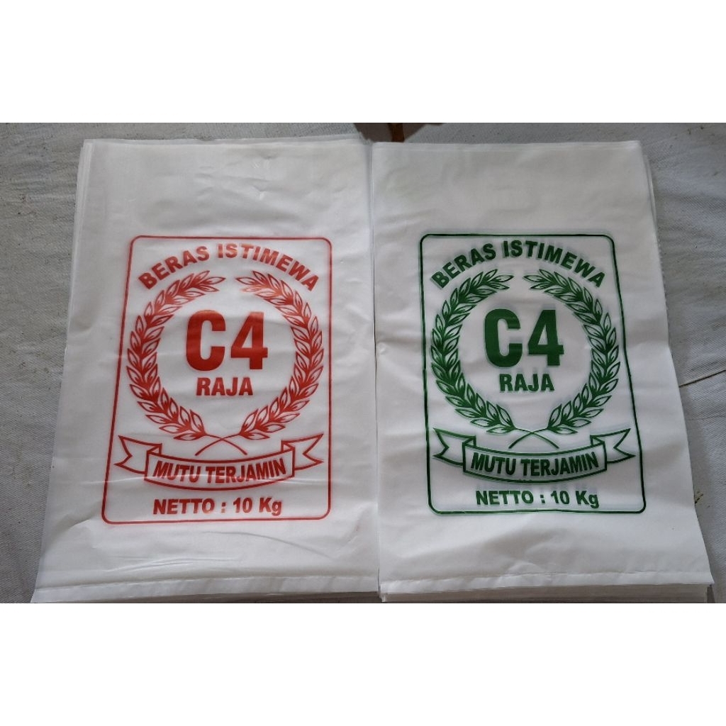 Plastik  beras  C4 RAJA 10 kg