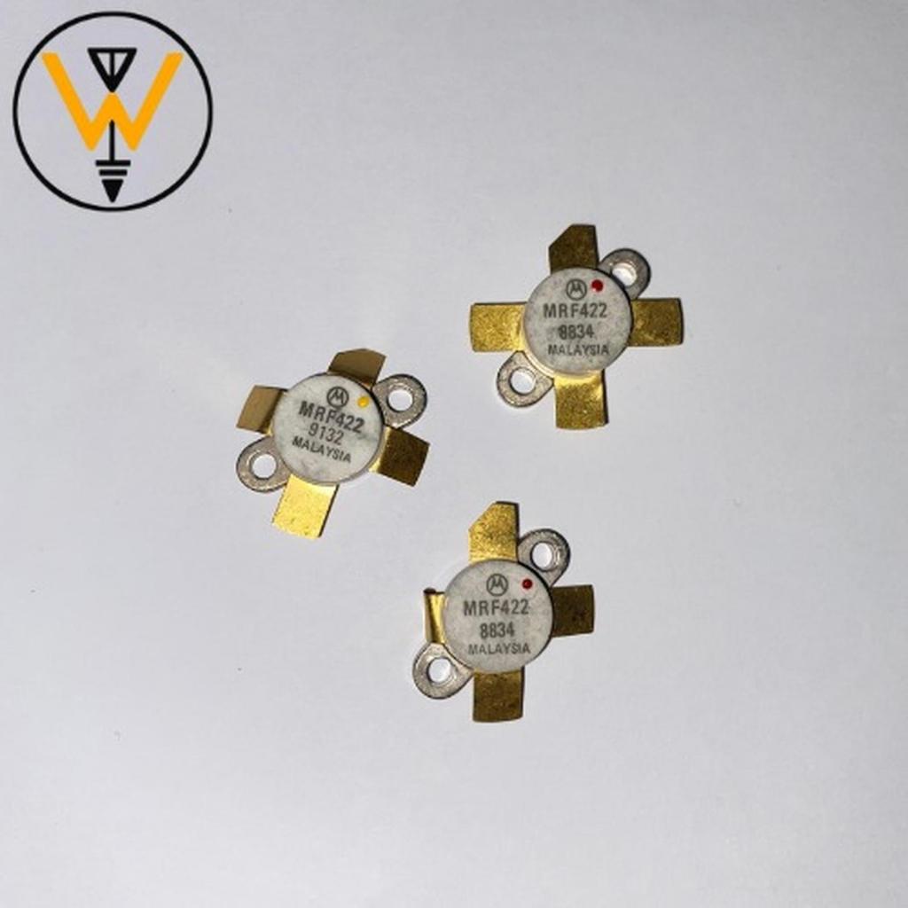 MOTOROLA MRF422 M/A-COM NPN SILICON POWER TRANSISTOR 150 W (PEP) 30 MHz 28 V Rf FINAL