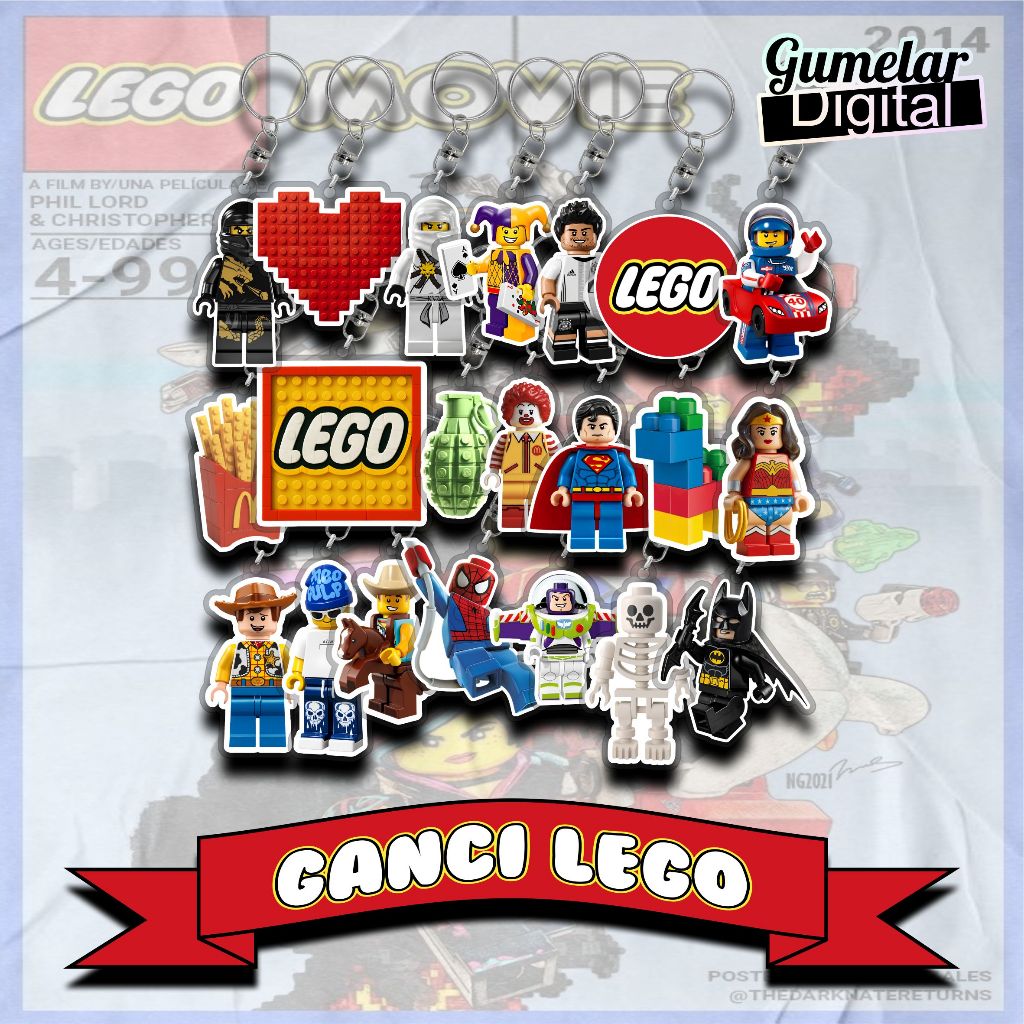 GANCI LEGO KARAKTER LEGO KEREN KECE TERBARU GANCI LEGO KARAKTER LEGO KEKINIAN VIRAL MURAH TERBARU