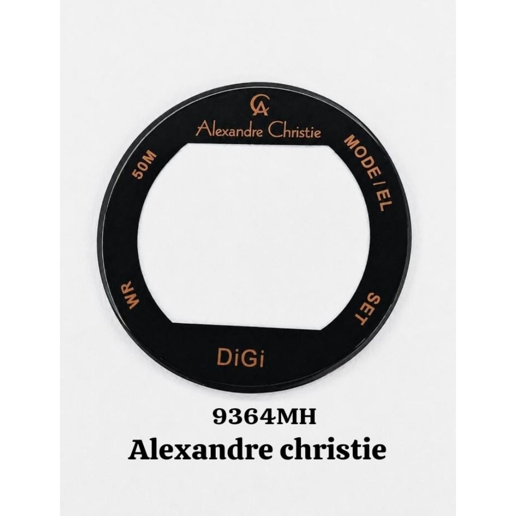 Kaca Jam Tangan  Alexandre Christie AC 9364 MH Original