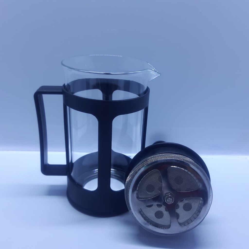 Coffee Plunger 300ml French Press 300ml Tutup Plastik / Saringan Kopi