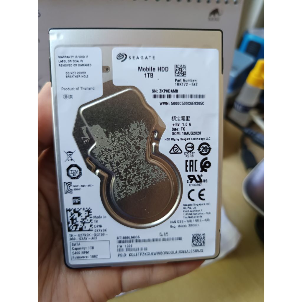 Seagate hardisk internal laptop 1 tb 2,5 inchi