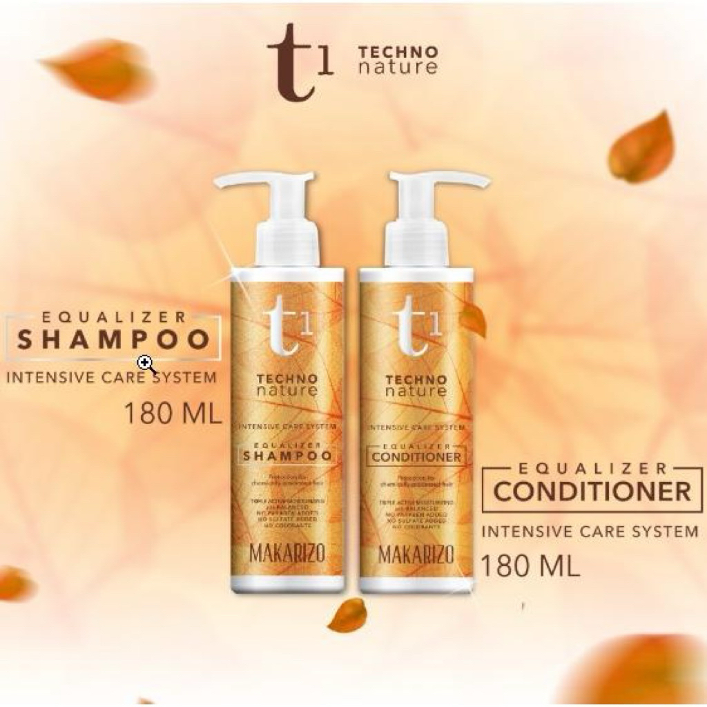 TECHNO Nature intensive care Shampoo & conditioner makarizo