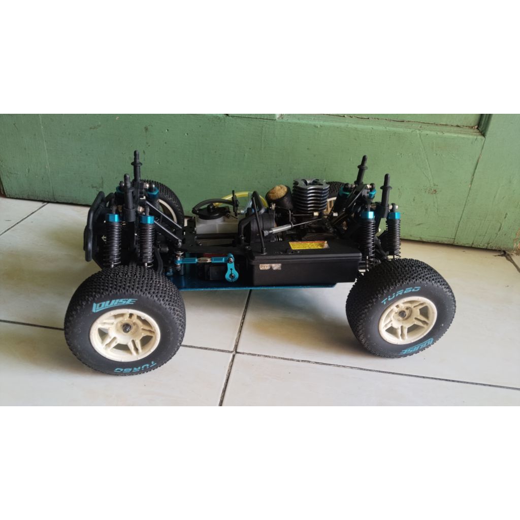 rc mobil remot hsp nitro engine 1/10