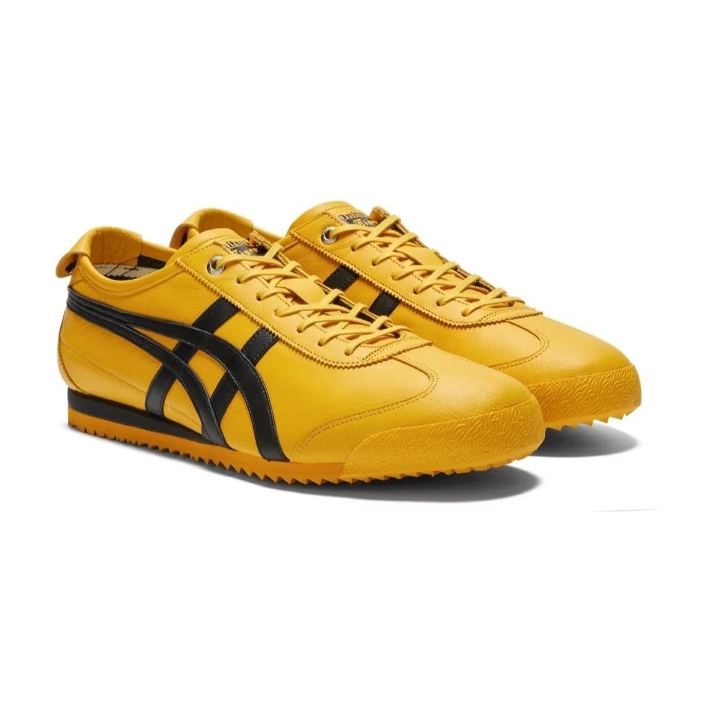 Sepatu Sneakers Onitsuka Tiger Mexico 66 SD Yellow Black Unisex Shoes