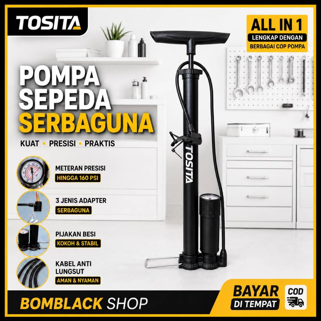 pompa sepeda / Pompa ban motor pompa sepeda dan motor Angin Ban Sepeda Dan Motor Kompa sepeda DN