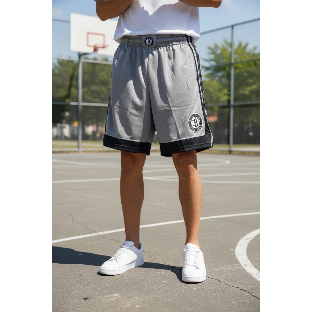 CELANA OLAHRAGA BASKET HEATPRESS BROOKLYN NETS STATEMENT EDITION ABU 21/22