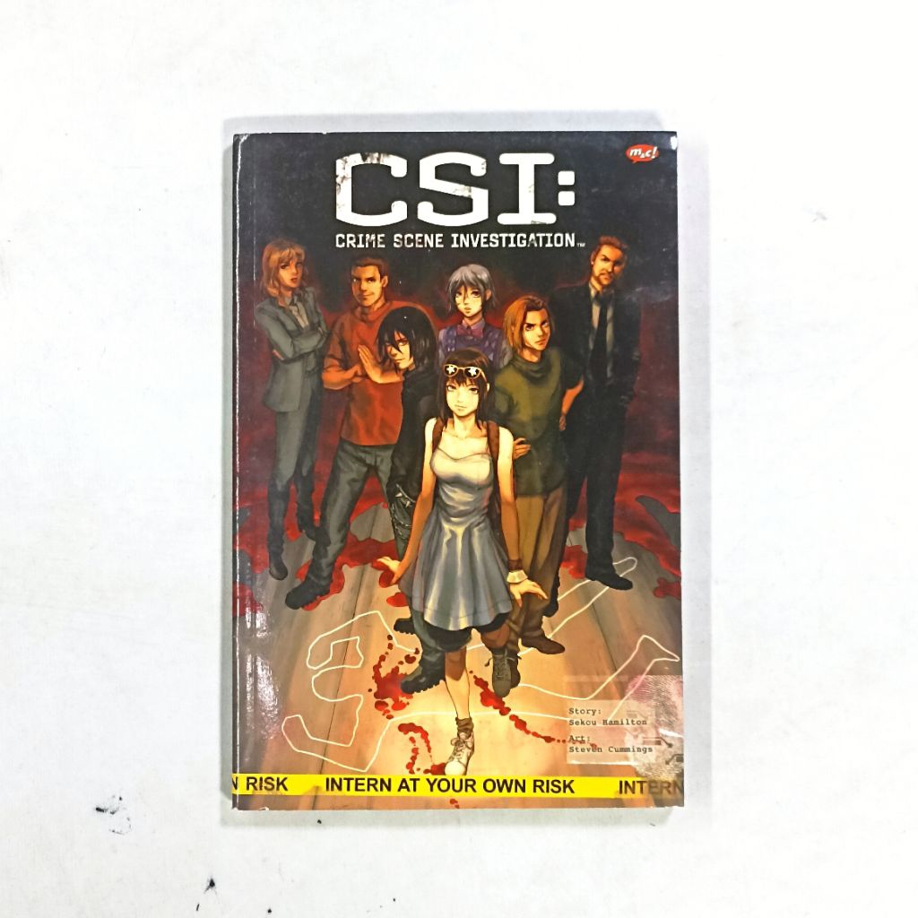 Komik Manga Detektif CSI Crime Scene Investigation Misteri