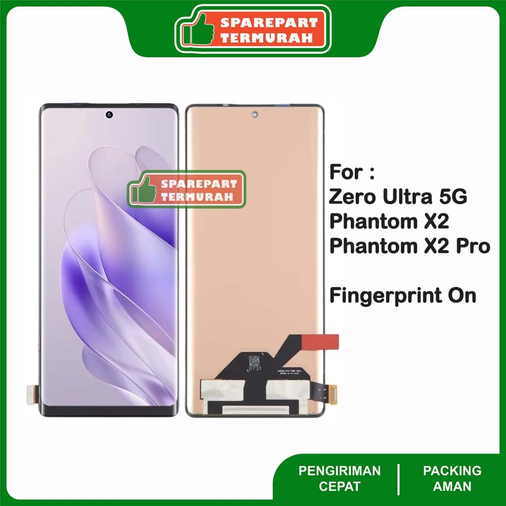 LCD For Infinix Zero Ultra 5G X6820 - Tecno Phantom X2 5G - Tecno Phantom X2 Pro 5G OLED - SUPPORT F