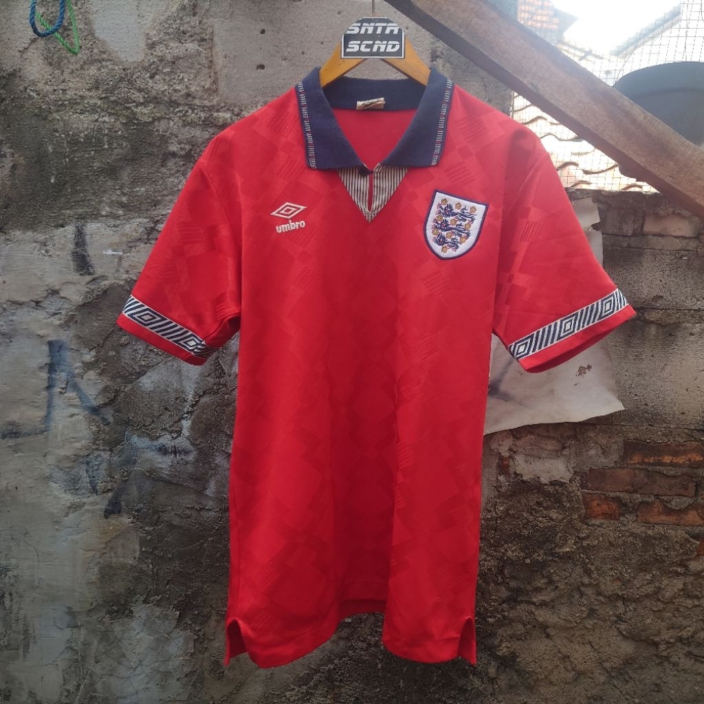 Jersey England Away WorldCup 1990 Original Umbro