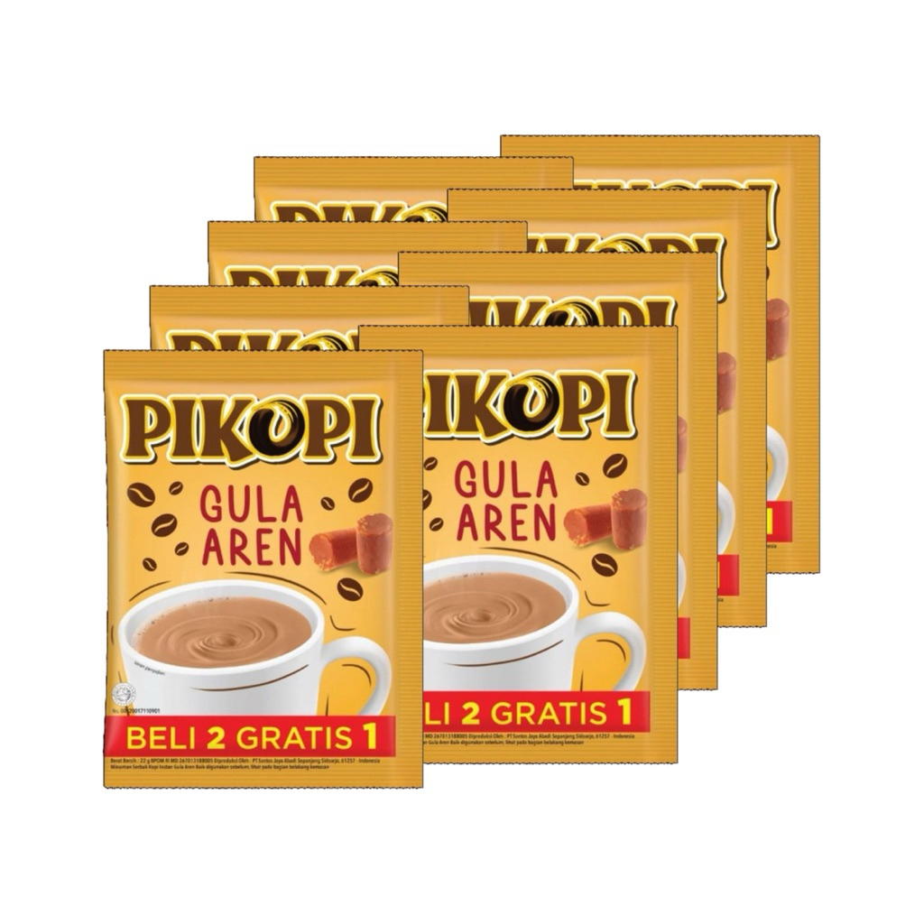 pikopi gula aren 1 renceng isi 15 pcs ( beli 2 renceng free 1 Gelas)