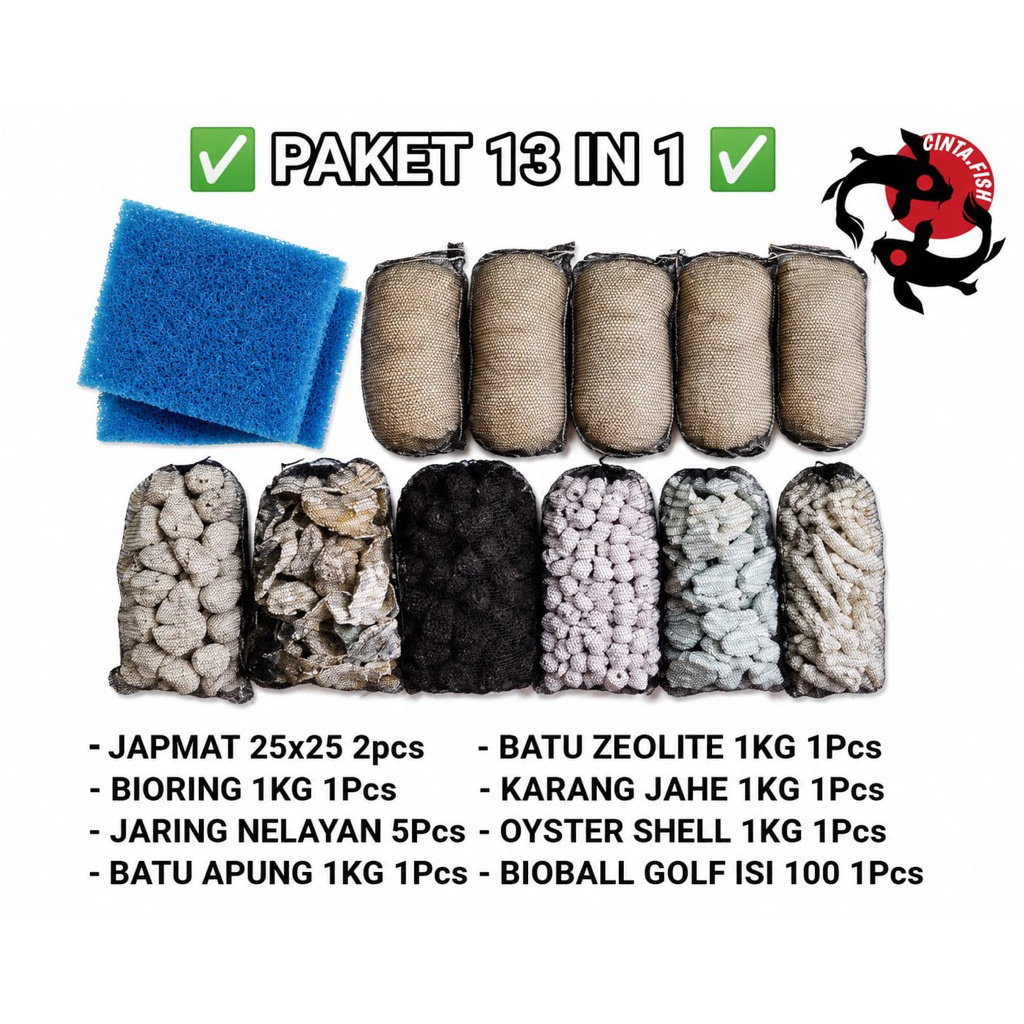 paket media filter air.