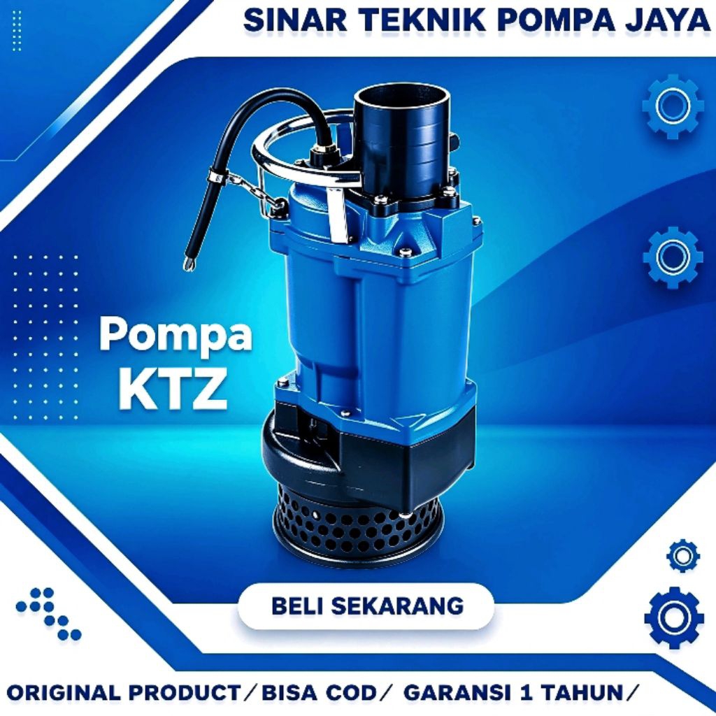Pompa Celup Air Kotor ROTOR KTZ 45.5 7,5HP Submersible Pump