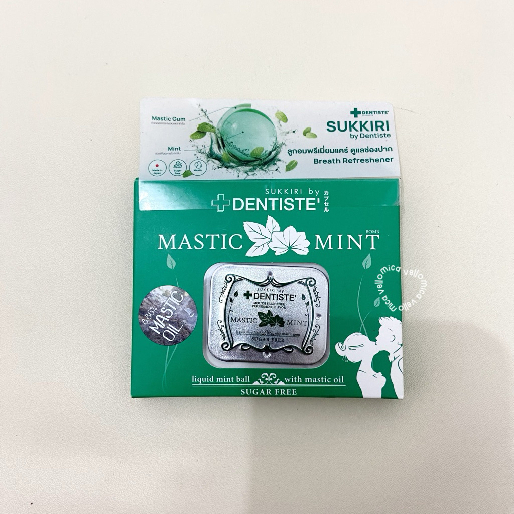 DENTISTE mastic mint liquid mint ball sugar free isi 20