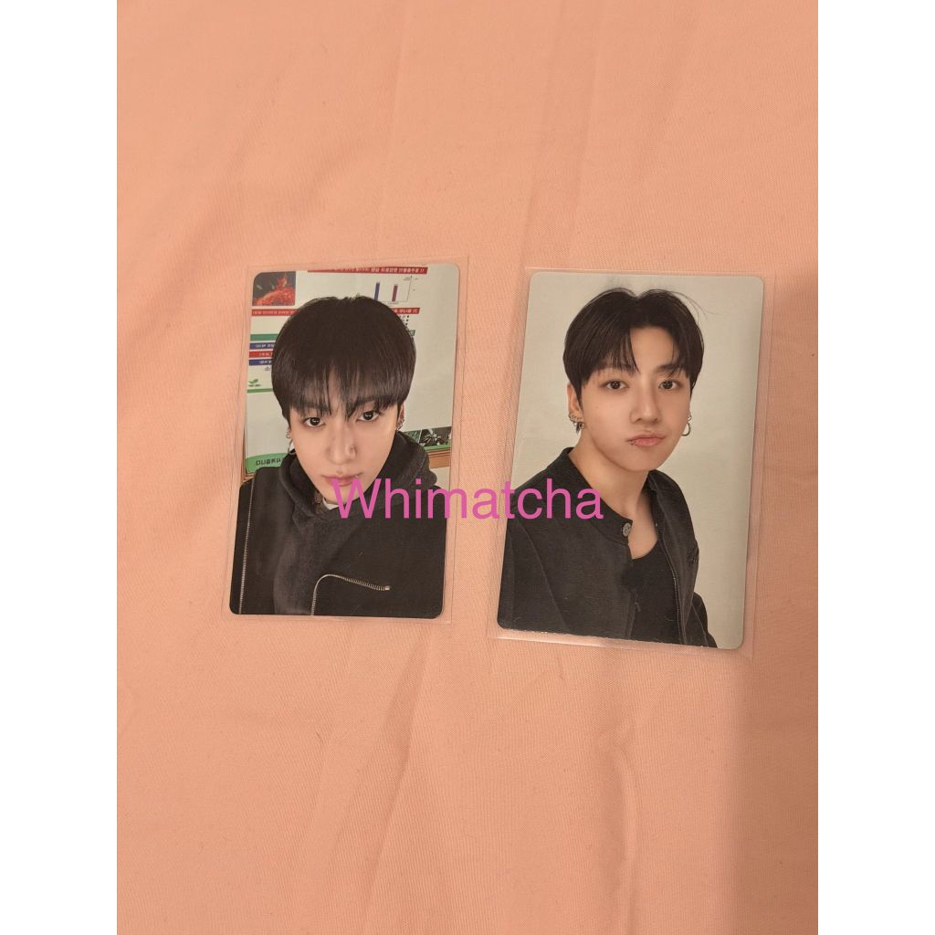 BTS Jungkook Photocard POB Weverse A dan B