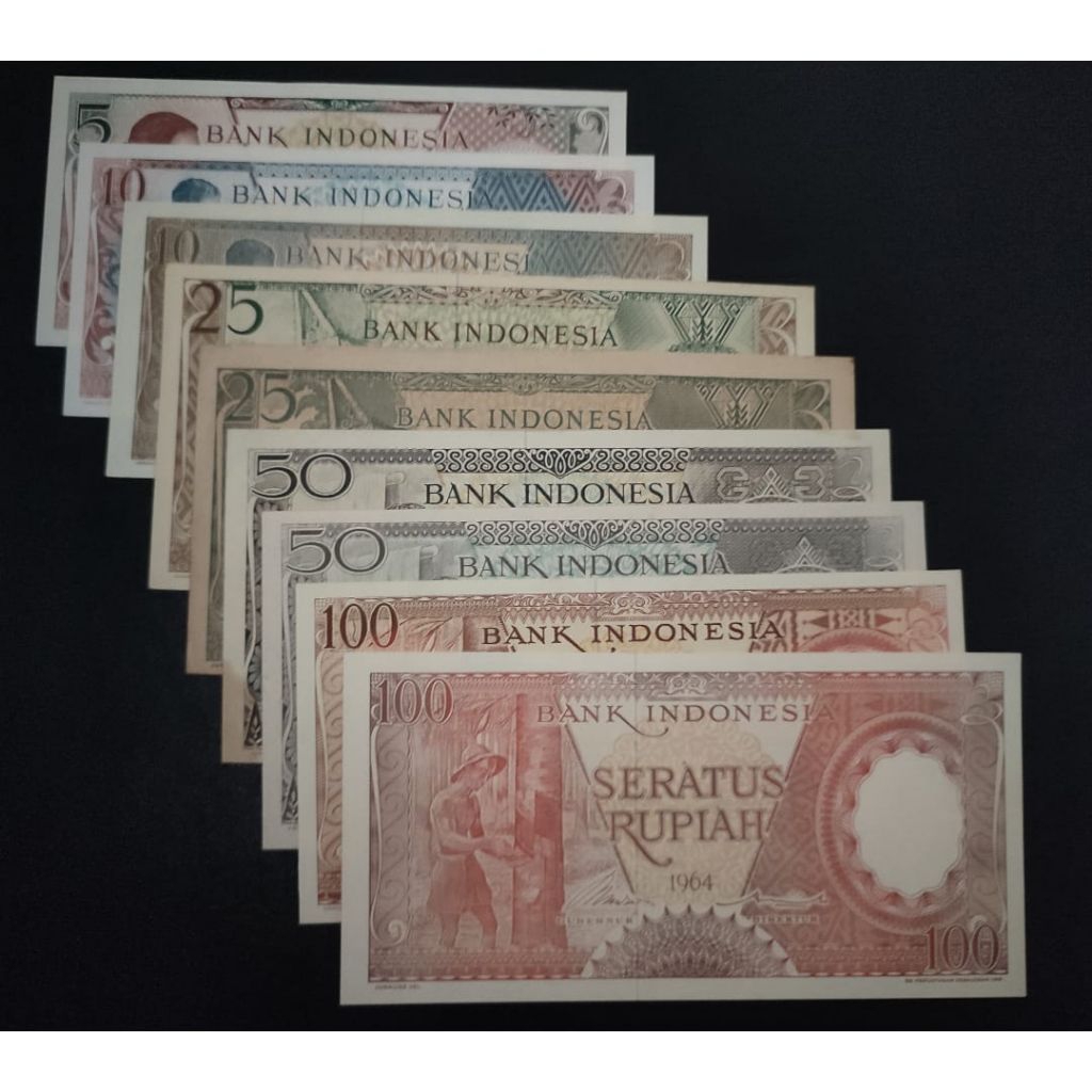 Mini set pekerja 5 - 100 Rupiah