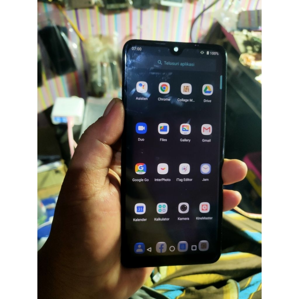 jual lcd set sama tc Advan G5 elite ori copotan normal