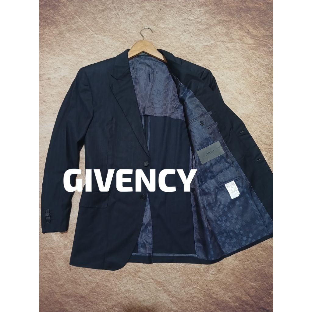 Jas blazer luxury GIVENCHY bahan jatoh bekas pakai