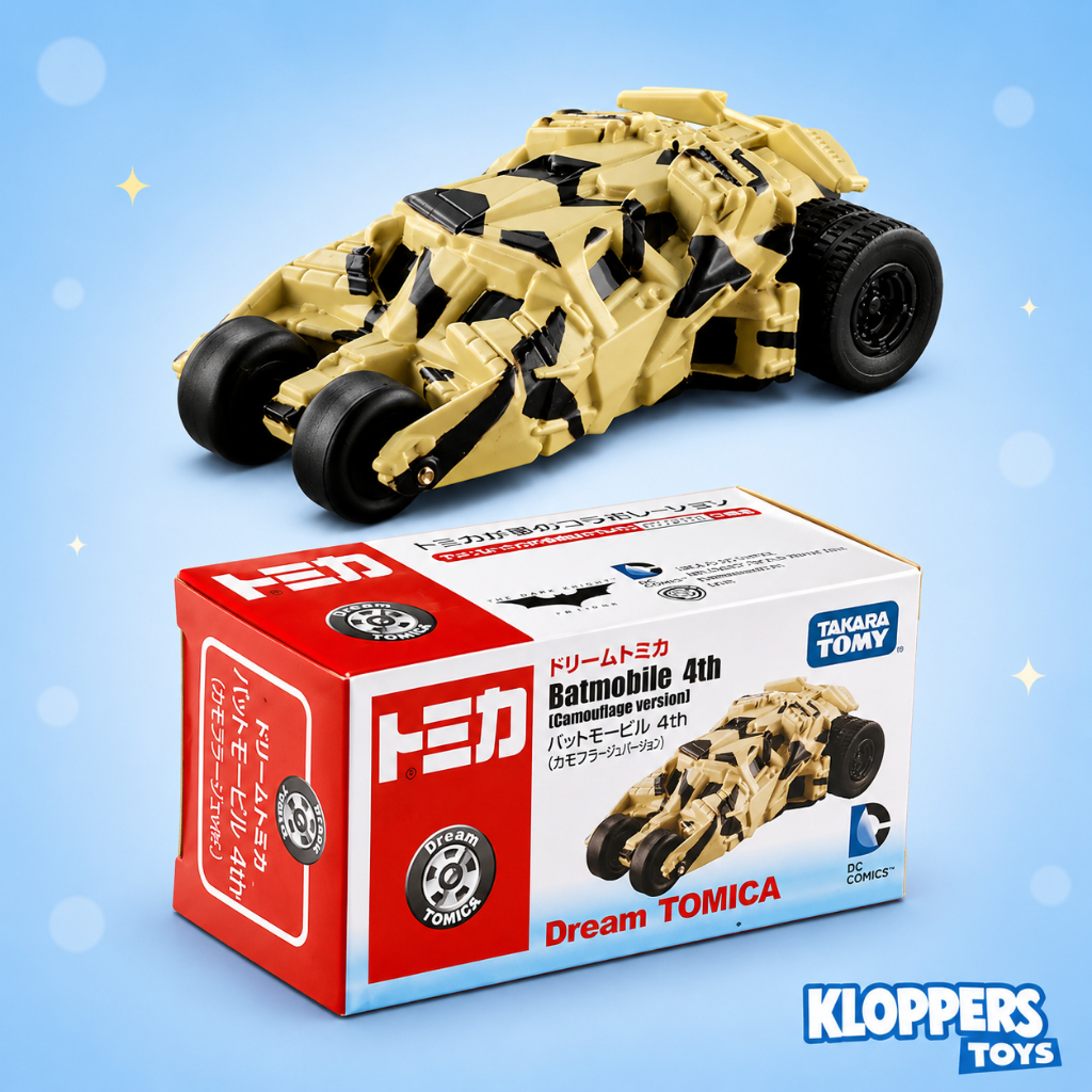 Tomica Dream Batmobile 4th Camouflage - Koleksi Mainan Batmobile