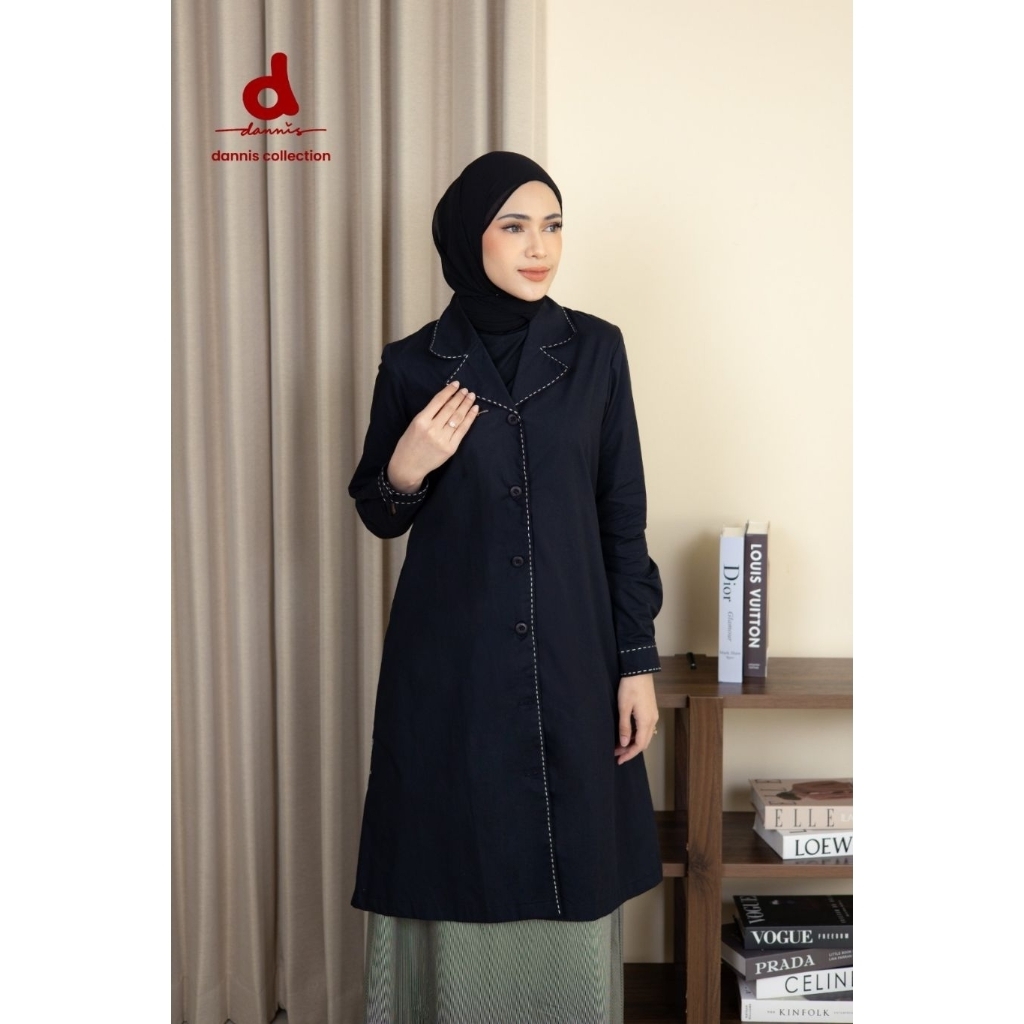Baju Setelan Katun Dannis Dewasa D'Alina.